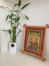 Load image into Gallery viewer, Palm Leaf Paintings - Lord Ganesha Sitting & Standing
