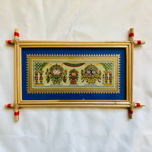 Load image into Gallery viewer, Palm Leaf Painting - Lord Jagannath Triad