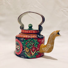 Load image into Gallery viewer, Pattachitra Kettles made of aluminum for serving and decoration