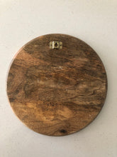 Load image into Gallery viewer, Handcrafted Hand painted Natural Solid Wood Wall Hanging Plate for home decor, wedding, housewarming, gift of Hermit Krishna in wood art