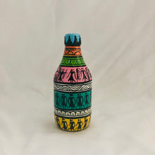 Load image into Gallery viewer, Glass Bottles Warli Art