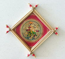 Load image into Gallery viewer, Dancing Elephant God - Ganesha on palm leaf