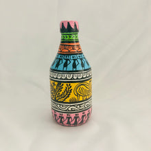 Load image into Gallery viewer, Glass Bottles Warli Art