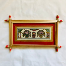 Load image into Gallery viewer, Palm Leaf Painting - Lord Jagannath Triad