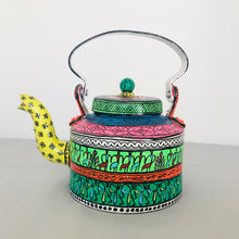 Load image into Gallery viewer, Aluminum Handpainted Pattachitra Kettles for Home Decor, Gifting & Serving