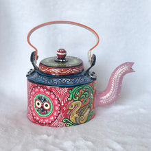 Load image into Gallery viewer, Pattachitra Kettles made of aluminum for serving and decoration