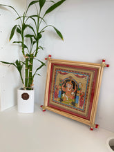 Load image into Gallery viewer, Palm Leaf Paintings - Lord Ganesha Sitting &amp; Standing
