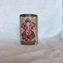 Load image into Gallery viewer, Handcrafted and handpainted Pen and Pencil holder of solid wood
